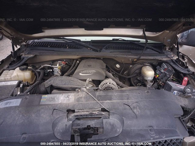 2GCEC13T051153630 - 2005 CHEVROLET SILVERADO C1500 GOLD photo 10