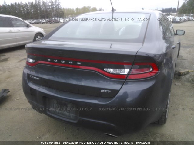 1C3CDFBA4DD295696 - 2013 DODGE DART SXT GRAY photo 4