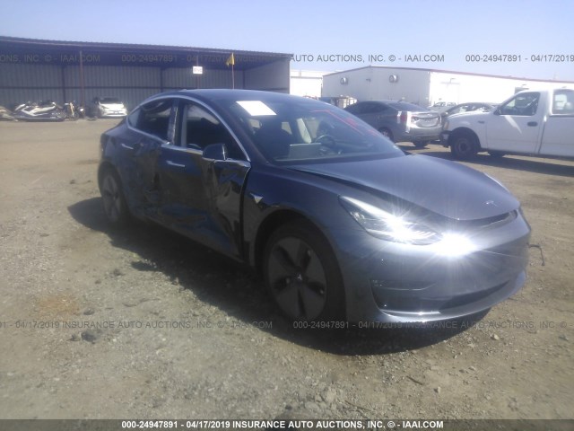 5YJ3E1EA1JF002851 - 2018 TESLA MODEL 3 BLUE photo 6