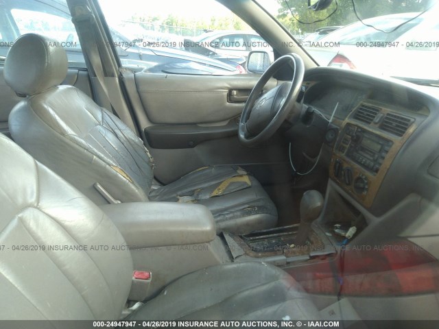 4T1BF18B0XU299619 - 1999 TOYOTA AVALON XL/XLS GOLD photo 5