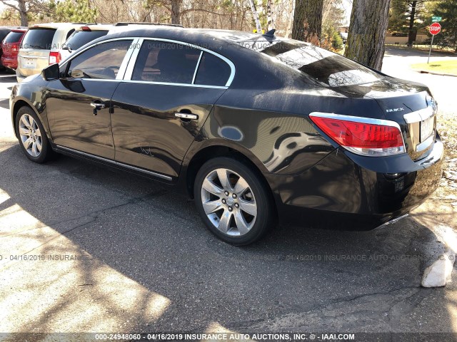 1G4GC5E3XDF135247 - 2013 BUICK LACROSSE BLACK photo 3