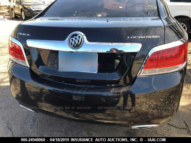 1G4GC5E3XDF135247 - 2013 BUICK LACROSSE BLACK photo 6