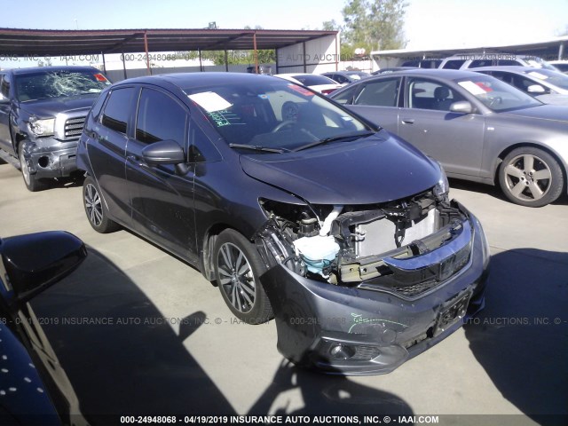 3HGGK5H87JM709119 - 2018 HONDA FIT EX/EXL GRAY photo 1