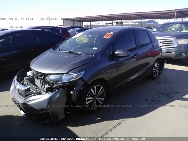 3HGGK5H87JM709119 - 2018 HONDA FIT EX/EXL GRAY photo 2