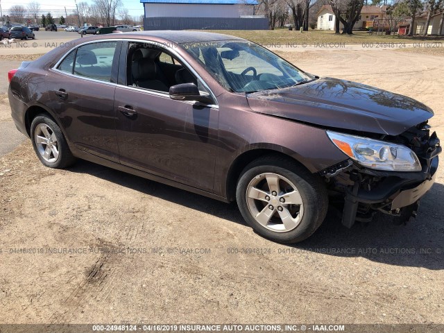 1G11C5SLXFF154598 - 2015 CHEVROLET MALIBU 1LT 栗色 照片 1