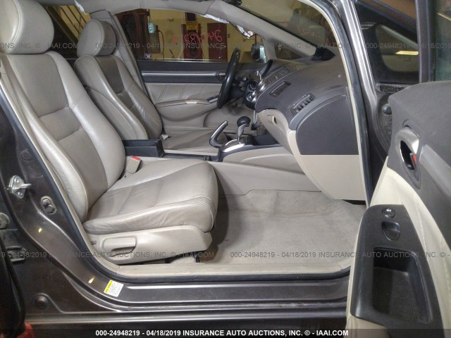 19XFA1F9XAE009610 - 2010 HONDA CIVIC EXL ყავისფერი ფოტო 5