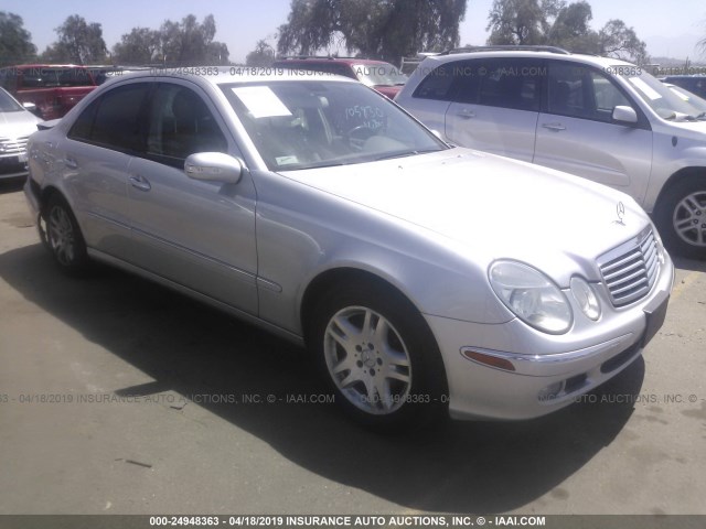 WDBUF56JX6A759768 - 2006 MERCEDES-BENZ E 350 SILVER photo 1