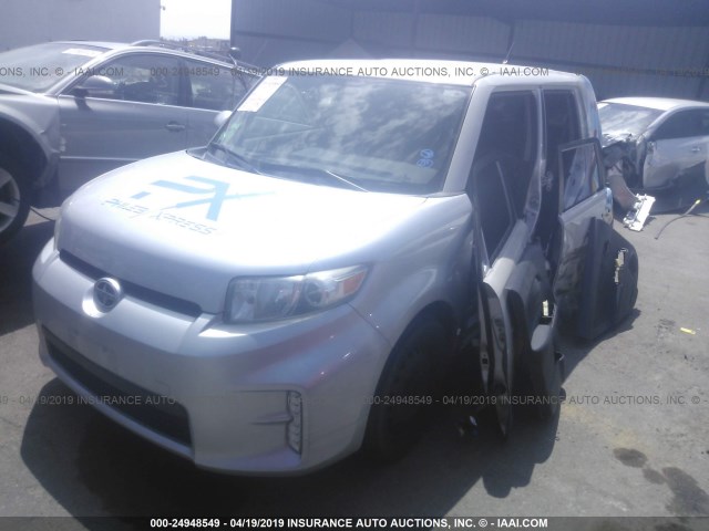 JTLZE4FE3EJ064882 - 2014 TOYOTA SCION XB 灰色 照片 2
