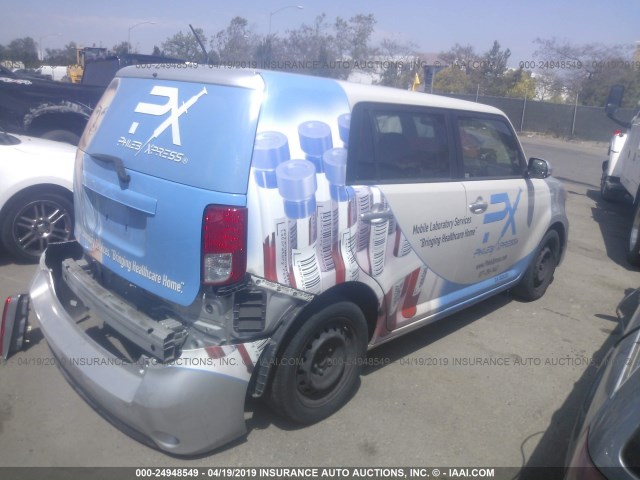 JTLZE4FE3EJ064882 - 2014 TOYOTA SCION XB 灰色 照片 4