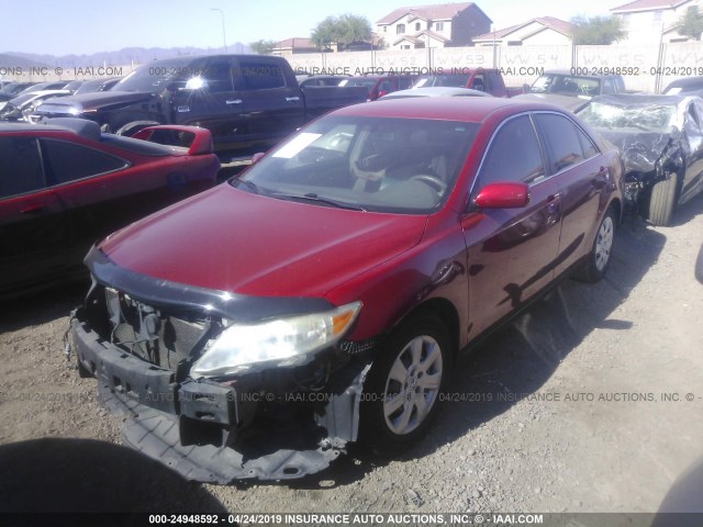 JTNBF3EK4A3004874 - 2010 TOYOTA CAMRY SE/LE/XLE RED photo 2