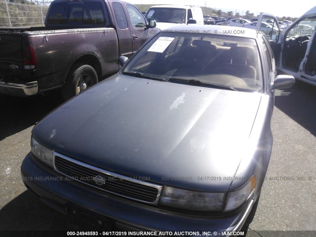 JN1HJ01P3NT618305 - 1992 NISSAN MAXIMA GXE GRAY photo 6