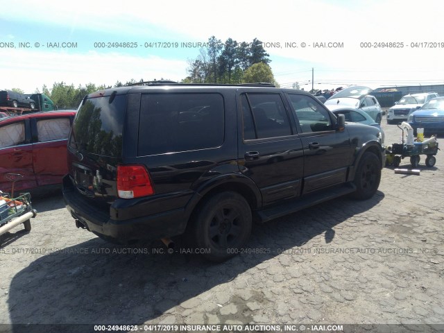 1FMRU17W63LB52567 - 2003 FORD EXPEDITION EDDIE BAUER BLACK photo 4