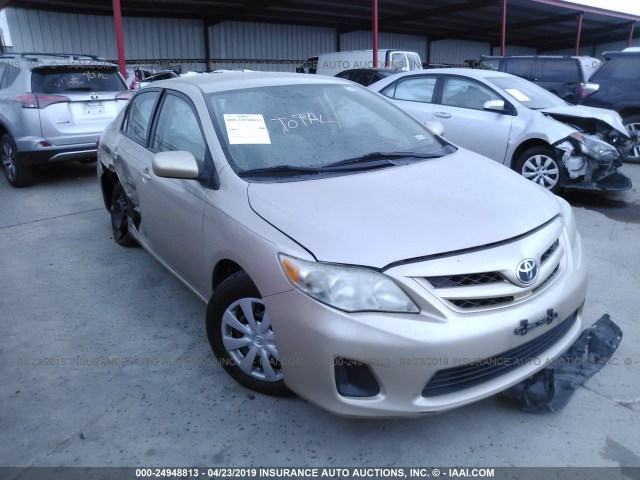 2T1BU4EE5BC595784 - 2011 TOYOTA COROLLA S/LE GOLD photo 1