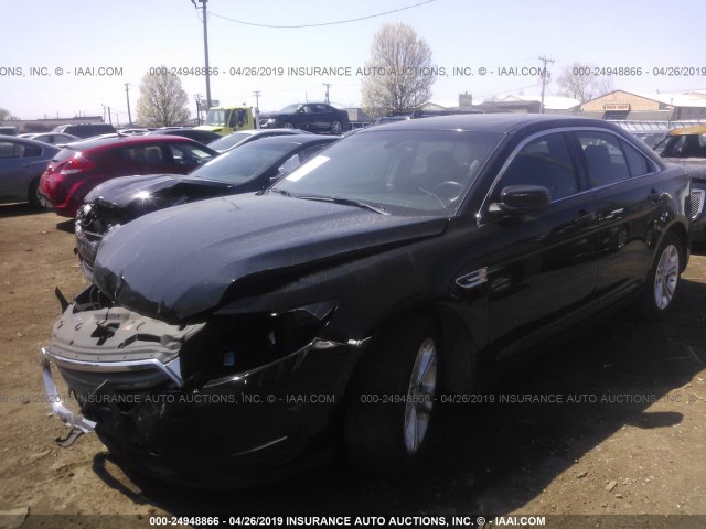 1FAHP2E86GG146547 - 2016 FORD TAURUS SEL BLACK photo 2