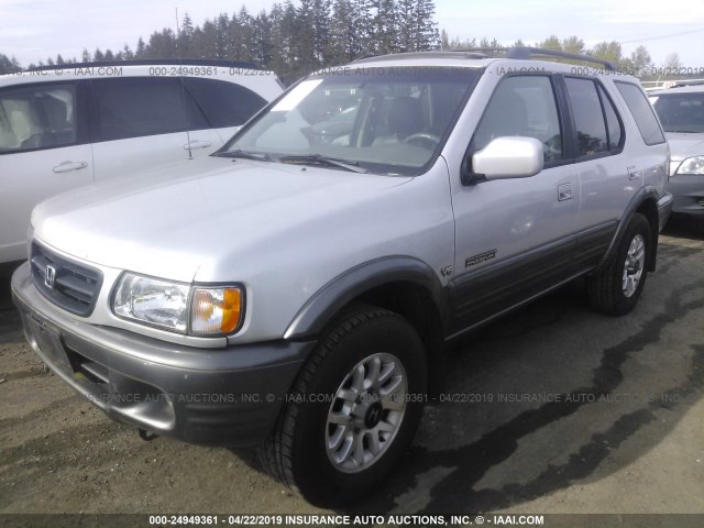 4S6DM58W914411048 - 2001 HONDA PASSPORT EX/LX 银色 照片 2