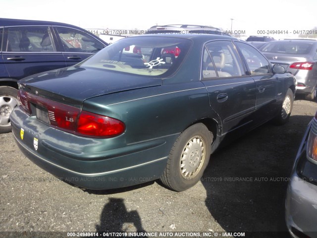 2G4WB52K9W1504443 - 1998 BUICK REGAL LS GREEN photo 4