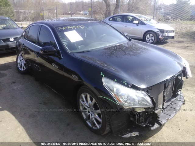 JN1CV6AR9BM354953 - 2011 INFINITI G37 BLACK photo 1