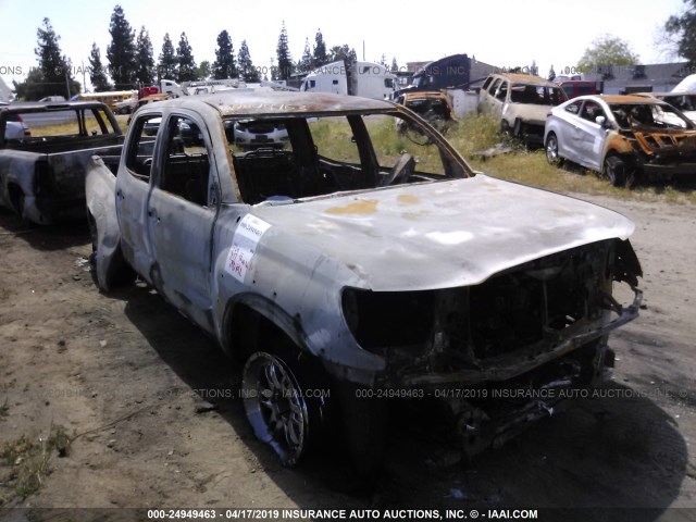 3TMJU62N09M071083 - 2009 TOYOTA TACOMA DOUBLE CAB PRERUNNER BLACK photo 1