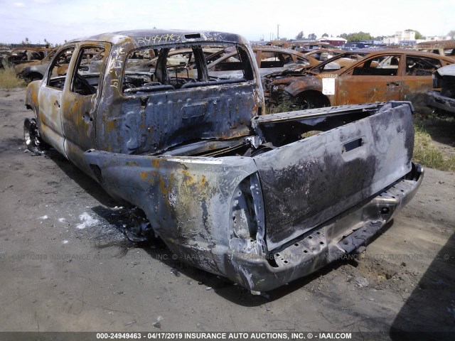 3TMJU62N09M071083 - 2009 TOYOTA TACOMA DOUBLE CAB PRERUNNER BLACK photo 3