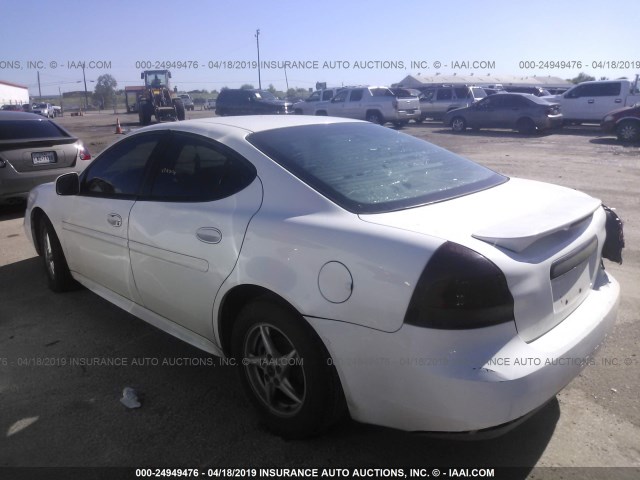 2G2WP522051177617 - 2005 PONTIAC GRAND PRIX 白色 照片 3