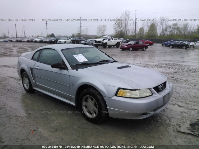 1FAFP4043YF211434 - 2000 FORD MUSTANG Gümüş foto 1