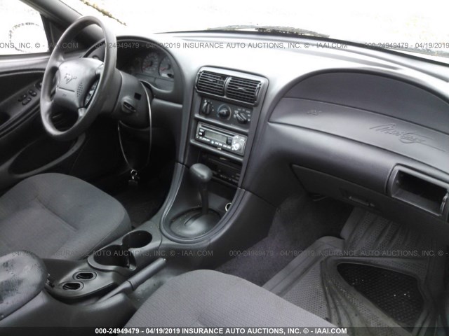 1FAFP4043YF211434 - 2000 FORD MUSTANG Gümüş foto 5