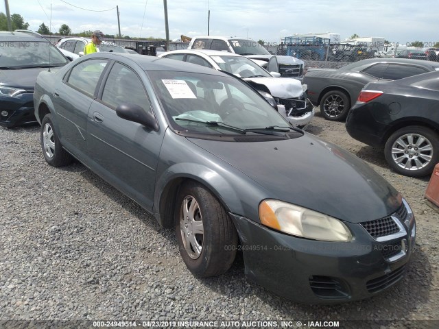 1B3EL46X65N515055 - 2005 DODGE STRATUS SXT Dark Blue photo 1