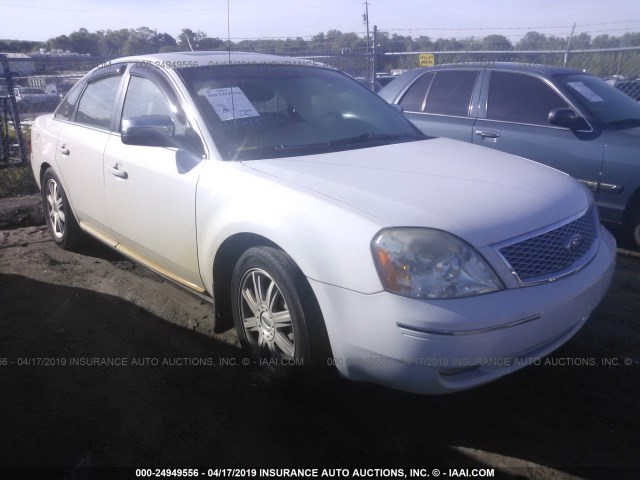 1FAHP25166G168419 - 2006 FORD FIVE HUNDRED LIMITED WHITE photo 1