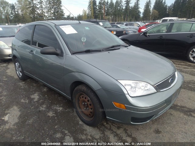 1FAHP31N96W204446 - 2006 FORD FOCUS ZX3 GREEN photo 1