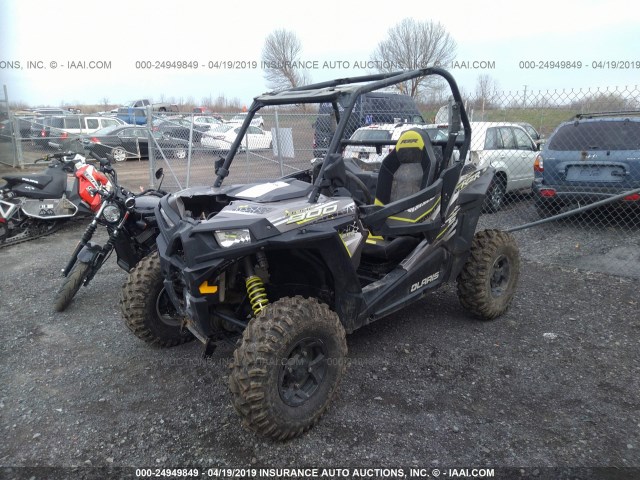 3NSVBE875HF919437 - 2017 POLARIS RZR S 900 EPS GRAY photo 2