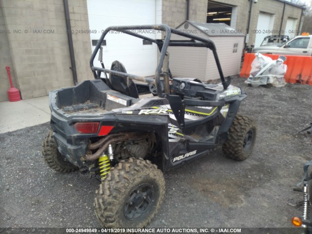 3NSVBE875HF919437 - 2017 POLARIS RZR S 900 EPS GRAY photo 4