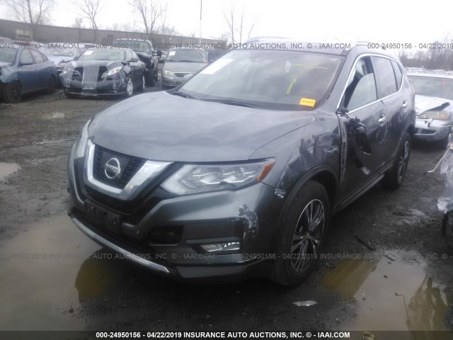 5N1AT2MV9HC736230 - 2017 NISSAN ROGUE SV/SL GRAY photo 2