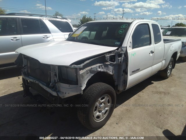 5TETX22N65Z116226 - 2005 TOYOTA TACOMA ACCESS CAB თეთრი ფოტო 2