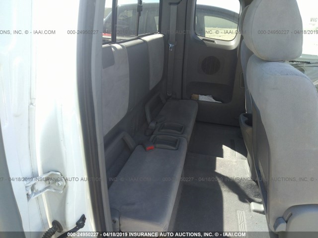 5TETX22N65Z116226 - 2005 TOYOTA TACOMA ACCESS CAB თეთრი ფოტო 8