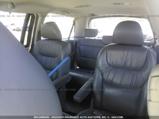 5FNRL38707B419821 - 2007 HONDA ODYSSEY EXL GRAY photo 8