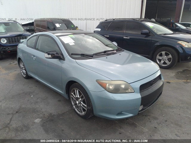 JTKDE177X50052263 - 2005 TOYOTA SCION TC BLUE photo 1