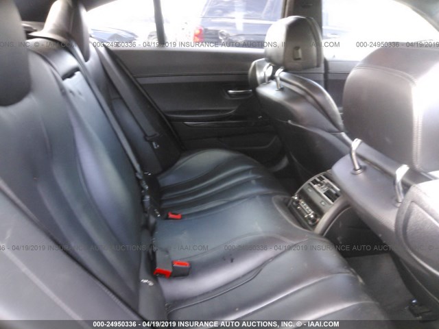 WBA6D0C50GD927781 - 2016 BMW 640 I/GRAN COUPE GRAY photo 8
