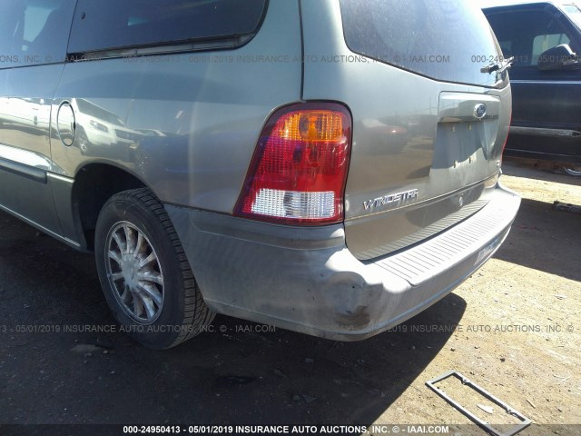 2FMZA5147YBC14489 - 2000 FORD WINDSTAR LX GRAY photo 6