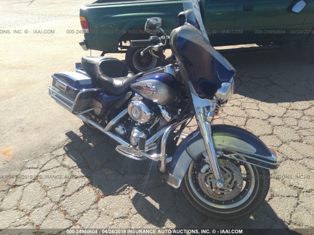 1HD1FC4307Y701298 - 2007 HARLEY-DAVIDSON FLHTCUI BLUE photo 1