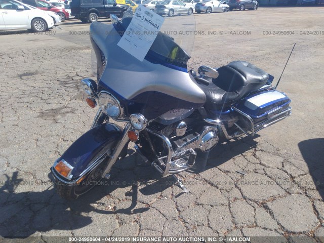 1HD1FC4307Y701298 - 2007 HARLEY-DAVIDSON FLHTCUI BLUE photo 2