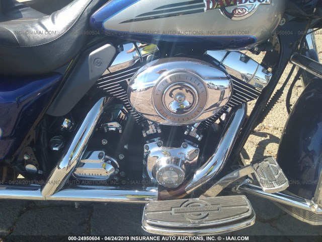 1HD1FC4307Y701298 - 2007 HARLEY-DAVIDSON FLHTCUI BLUE photo 8