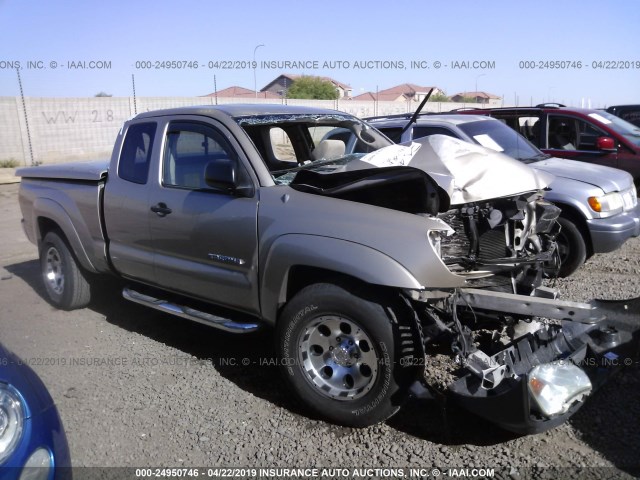 5TETU62N06Z264132 - 2006 TOYOTA TACOMA PRERUNNER ACCESS CAB GOLD photo 1