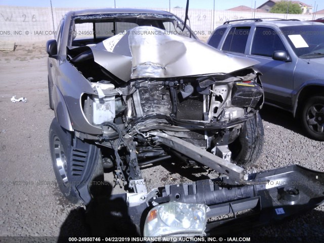 5TETU62N06Z264132 - 2006 TOYOTA TACOMA PRERUNNER ACCESS CAB GOLD photo 6