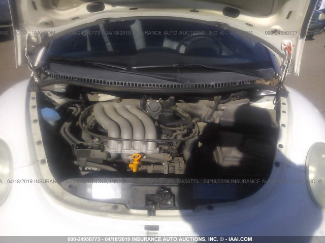 3VWBB61C5WM032525 - 1998 VOLKSWAGEN NEW BEETLE Weiß Foto 10
