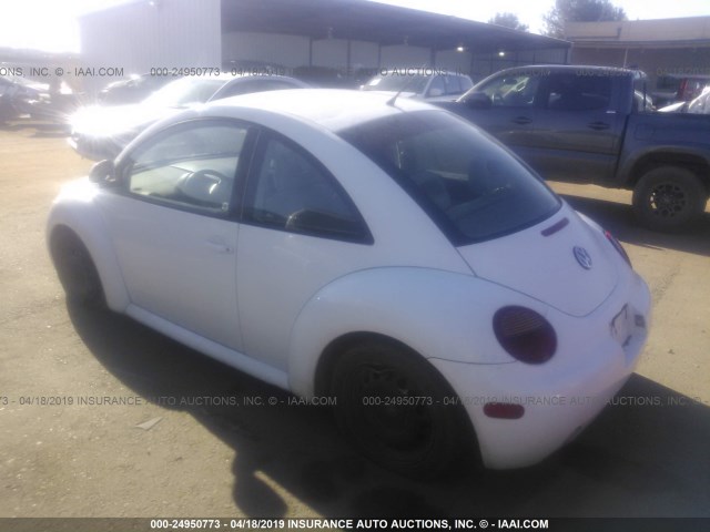 3VWBB61C5WM032525 - 1998 VOLKSWAGEN NEW BEETLE Weiß Foto 3