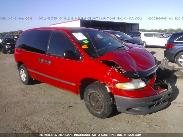 2B4GP25G5XR440448 - 1999 DODGE CARAVAN RED photo 1