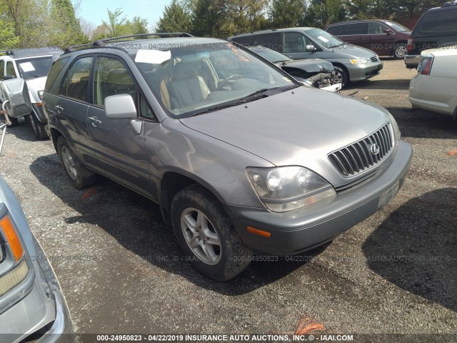 JT6HF10U7Y0121623 - 2000 LEXUS RX 300 SILVER photo 1