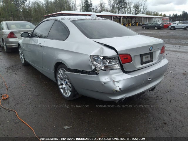 WBAWV53569P080227 - 2009 BMW 328 XI SULEV SILVER photo 3