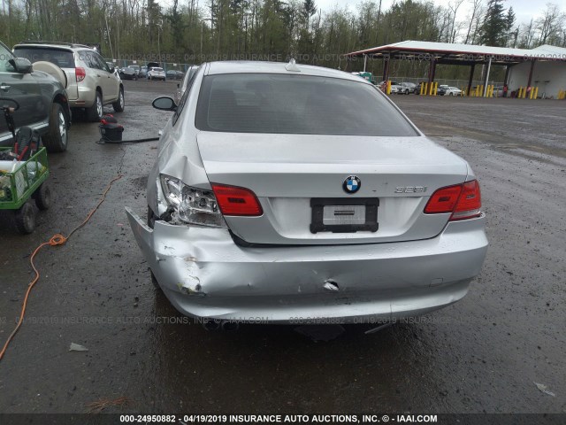 WBAWV53569P080227 - 2009 BMW 328 XI SULEV SILVER photo 6