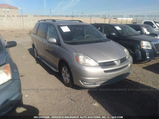 5TDZA22C14S184343 - 2004 TOYOTA SIENNA XLE/XLE LIMITED SILVER photo 1